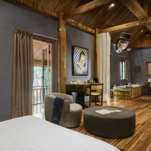 Luang Prabang aktiv erleben: room: Art Deluxe Suite