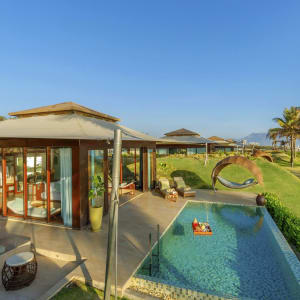 Fusion Resort Cam Ranh in Nha Trang:  Beach Front Pool Villa