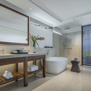 The Residence Bintan:  Beachfront Villa 1-Bedroom | Bathroom