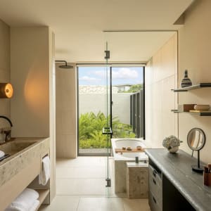 Rosewood Miyakojima:  Beachfront Villa | Bathroom