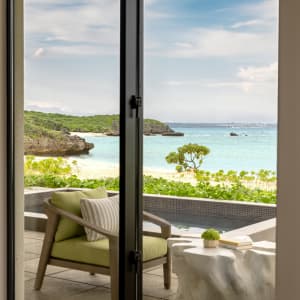 Rosewood Miyakojima:  Beachfront Villa | view from inside