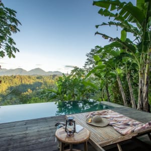 Buahan, a Banyan Tree Escape à Ubud:  Buahan Valley Pool Bale | Pool Deck