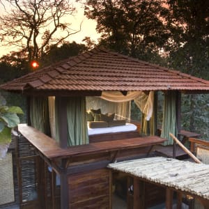 Baghvan, A Taj Safari in Pench:  Colonial Bungalow with Machaan | Rooftop Sleeping