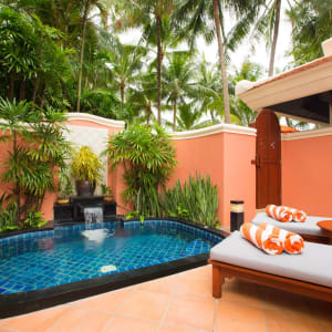 Santiburi Koh Samui in Ko Samui:  Deluxe Beachfront Villa w. Plunge Pool