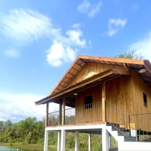 Au royaume des éléphants de Luang Prabang: room: Deluxe Cabin
