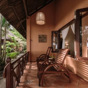 Ho Tram Beach Resort & Spa à Vung Tau:  Deluxe Garden Bungalow | balcony
