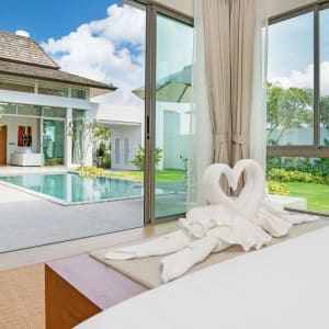 Escape Villas in Phuket:  Deluxe Garden Pool Villa 2-BR