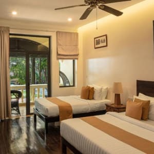 Pavillon d'Orient à Siem Reap:  Family Suite | bedroom