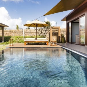 Fusion Resort Cam Ranh in Nha Trang:  Hideaway Pool Villa | outdoor area