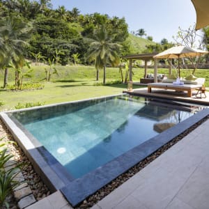 Fusion Resort Cam Ranh in Nha Trang:  Hideaway Pool Villa | outdoor area