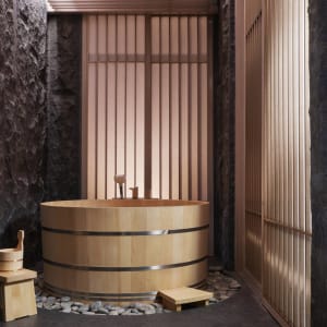 Okura Manila à Manille:  Hinoki-Yu Room | Zypresse-Badewanne