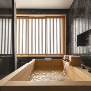 Dusit Thani Kyoto:  Imperial Suite Hinoki bath