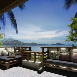 Gaya Island Resort in Kota Kinabalu:  Kinabalu Villa