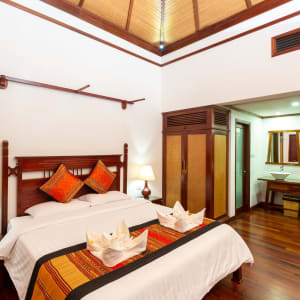 Auf dem Mekong nach Luang Prabang ab Chiang Mai: room: Le Grand Pakbeng Hotel | Mekong Villa