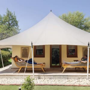 The Oberoi Vanyavilas Wildlife Resort in Ranthambore:  Luxury Tent