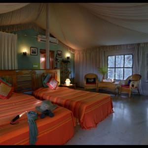 Pench Jungle Camp:  Luxury Tent