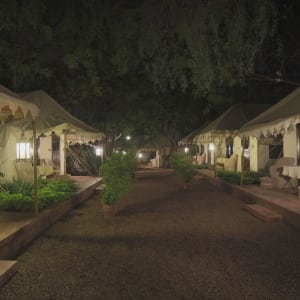 The Ajit Bhawan in Jodhpur:  Luxury Tent | View