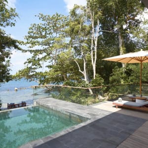 Six Senses Krabey Island in Koh Krabey:  Ocean Front Pool Villa Suite