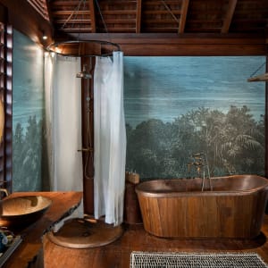 Bawah Reserve:  Overwater Bungalow | bathroom