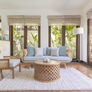 The Pavilions Bali à Sud de Bali:  Plantation Pool Villa | Living room