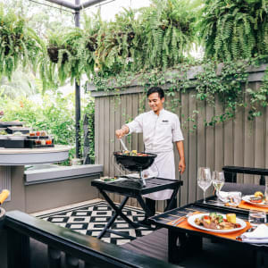 Shinta Mani Bensley Collection Pool Villas à Siem Reap:  Pool Villa | dining in the villa