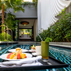 Shinta Mani Bensley Collection Pool Villas à Siem Reap:  Pool Villa | floating breakfast