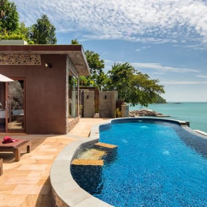 Panviman Resort in Ko Phangan:  Pool Villa Grande outside