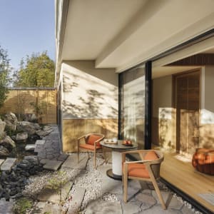 Six Senses Kyoto:  Premier Suite Garden | private garden