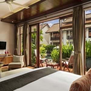 Anantara Angkor Resort in Siem Reap:  Premier Terrace Suite