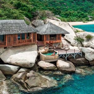 Six Senses Ninh Van Bay in Nha Trang:  Rock Villa