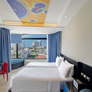 Siam@Siam Design Hotel Pattaya:  Studio Ocean View