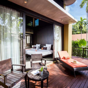 New Star Beach Resort in Ko Samui:  Suite Villa | Balcony