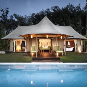 9 Hornbills Tented Camp in Ko Yao:   Tented Pool Villa