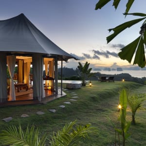 9 Hornbills Tented Camp in Ko Yao:  Tented Pool Villa