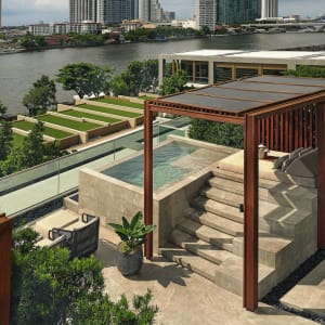 Capella Bangkok:  Verandah