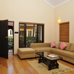 Casa De Goa Boutique Resort:  Villa | Living Room