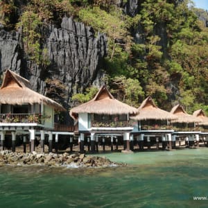 El Nido Resorts Miniloc Island in Palawan:  Water Cottage | Exterior