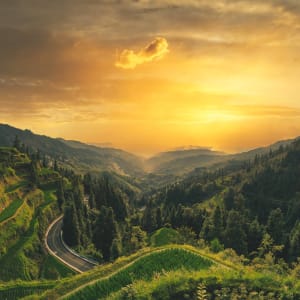 Magische Landschaften & lebendige Traditionen ab Guiyang: Scenery near Langde Miao Village