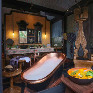 Capella Ubud, Bali: Terrace Tent | Rainforest Tent | River Tent | Keliki Valley Tent | Bathroom