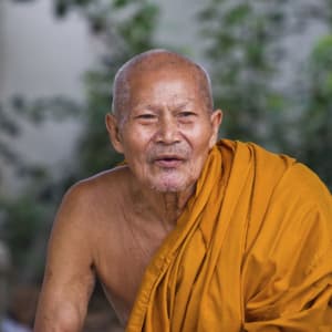 Les hauts lieux de la Thaïlande de Bangkok: Thailand: Monk