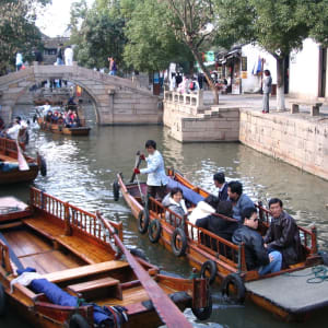 Charmantes cités-jardins et villes d'eau de Shanghai: Tongli: famous tourist spot