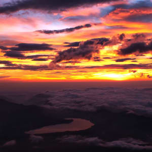 Mt. Fuji Trekking (Gruppe, Nebensaison) ab Tokio: Trekking Mt. Fuji