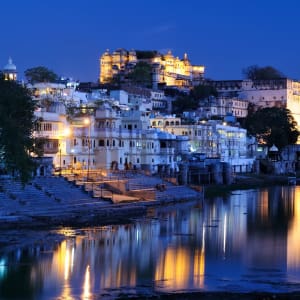 Indien für Geniesser ab Delhi: Udaipur: Night Shot