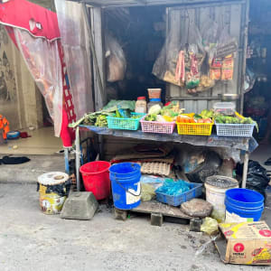 Phnom Penh, ville de contrastes: Veggie stand