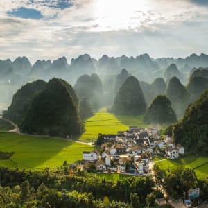 Leserreise SonntagsZeitung und Der Bund - Guizhou - Die unentdeckte Provinz Chinas de Guiyang: Wanfenglin Scenic Area