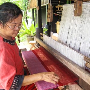 Royaume de Lanna de Chiang Mai: Weaving