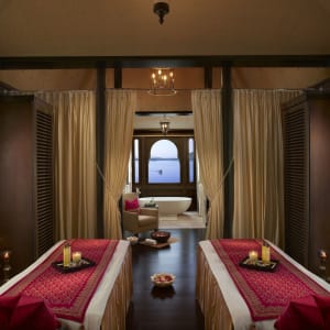 The Leela Palace in Udaipur:  ESPA The Spa Couple Treatment Room