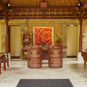 Puri Bagus Lovina à Nord de Bali:  Jaya Spa Reception Desk