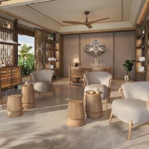 El Nido Resorts Lagen Island in Palawan:  Spa Reception