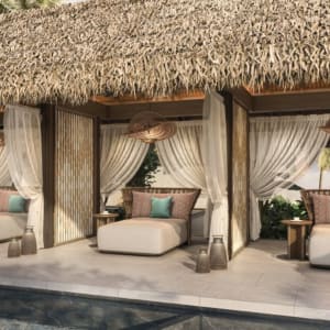 El Nido Resorts Lagen Island in Palawan:  Spa Relaxation Lounge